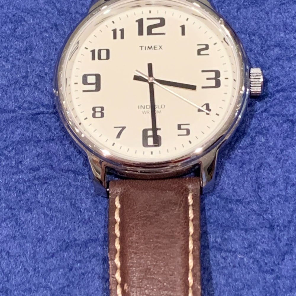 Timex Large Dial Easy Reader Indiglo Watch - image 4